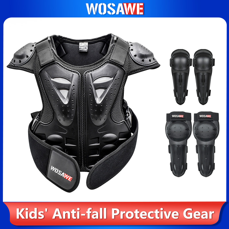 Motorcycle Gear Kids - WOSAWE Kids Motorcycle Protective Gear Set