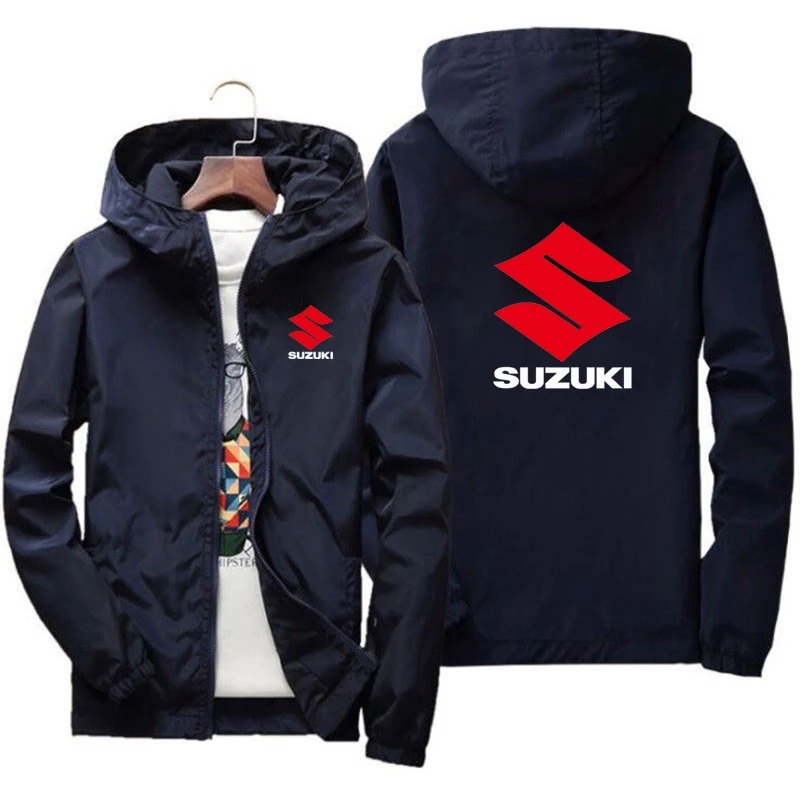 Motorcycle Gear Hoodie - Suzuki Youth Korean Version Thin Hooded