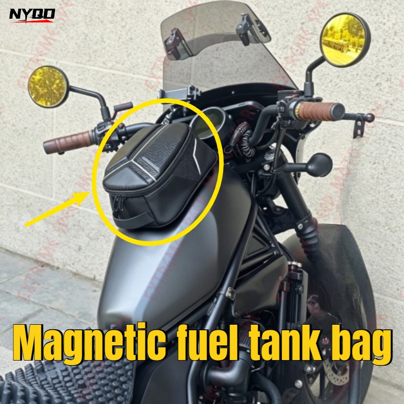 Motorcycle Gear Travel Bag - Waterproof Magnetic Motorcycle Fuel Tank Bag