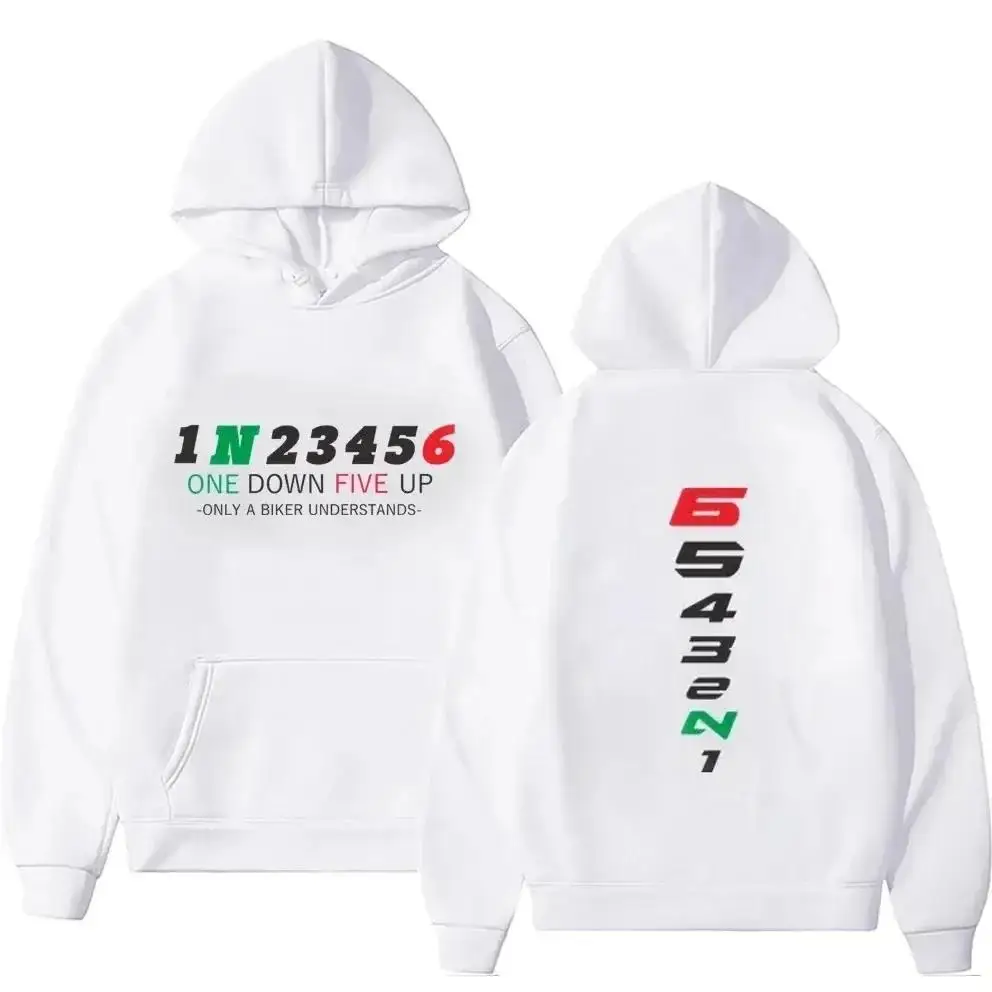 Motorcycle Gear Hoodie - Men's Hoodies male Pullover Clothing Oversized