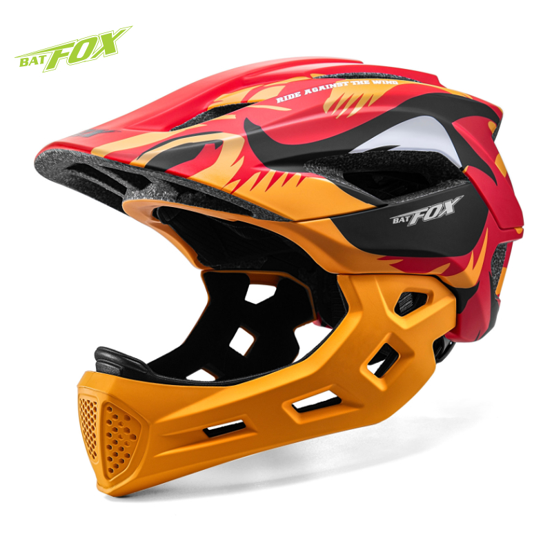 BATFOX Kids Full Face Bike Hel - Motorcycle Gear Kids ulasan dan harga