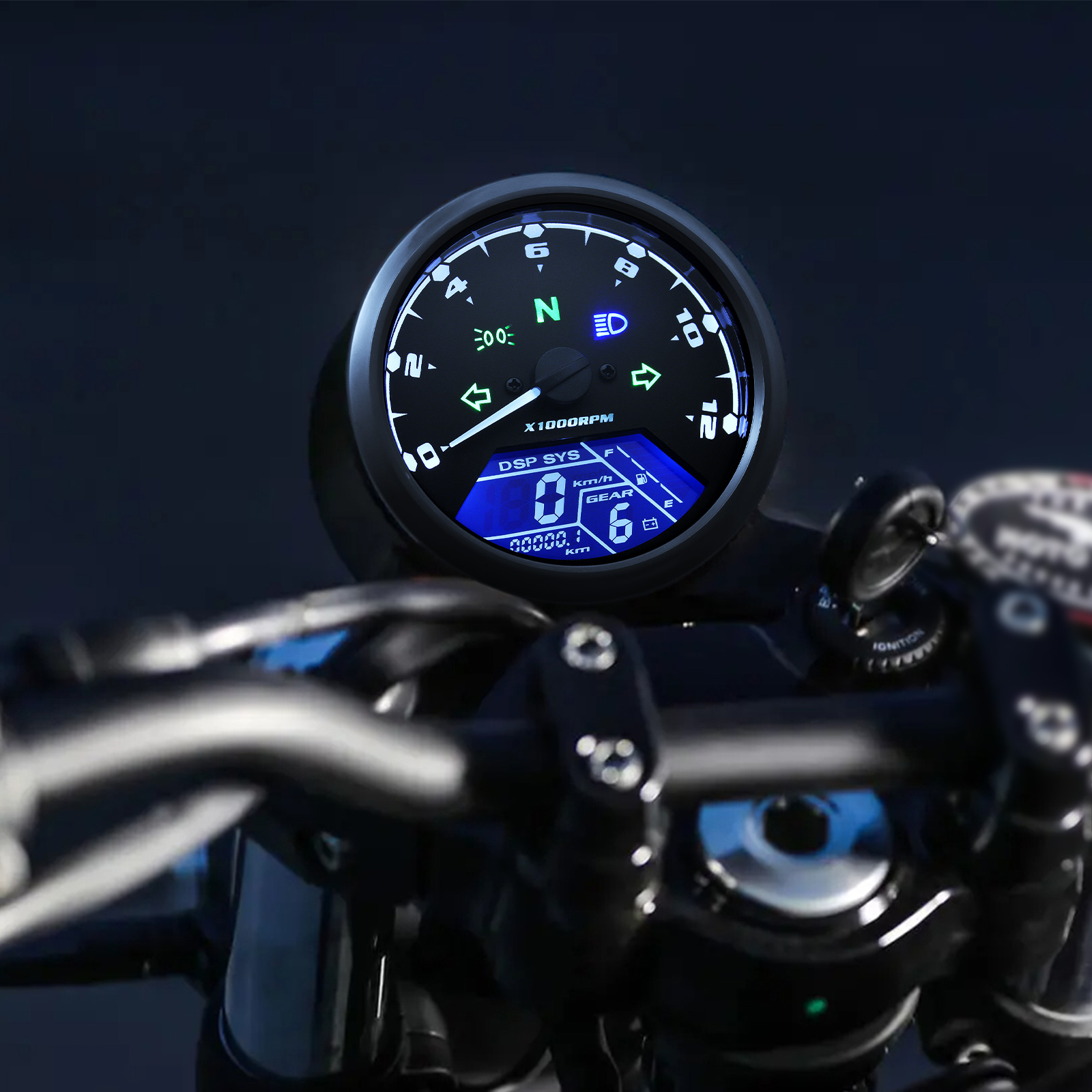 Universal Motorcycle Meter Spe - Motorcycle Gear Selector ulasan dan harga