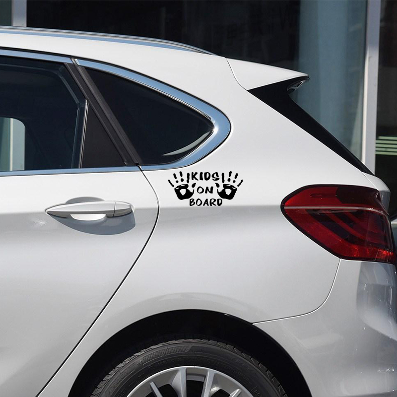 3D Car Sticker KIDS ON BOARD C - Motorcycle Gear Kids ulasan dan harga