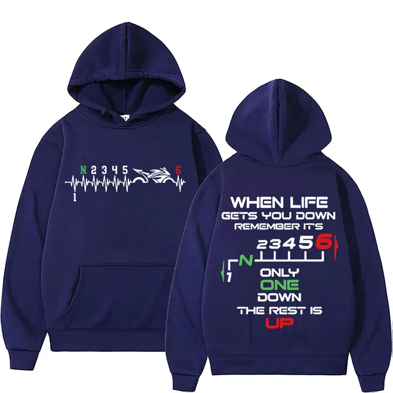 New 1N23456 Motorcycle Gear Bi - Motorcycle Gear Hoodie ulasan dan harga