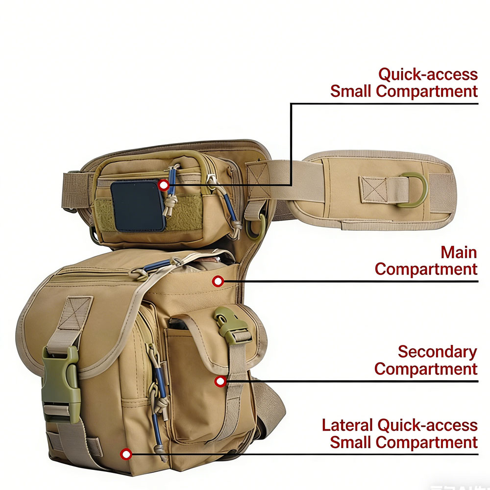 Tactical Drop Leg Bag Motorcyc - Motorcycle Gear Travel Bag ulasan dan harga
