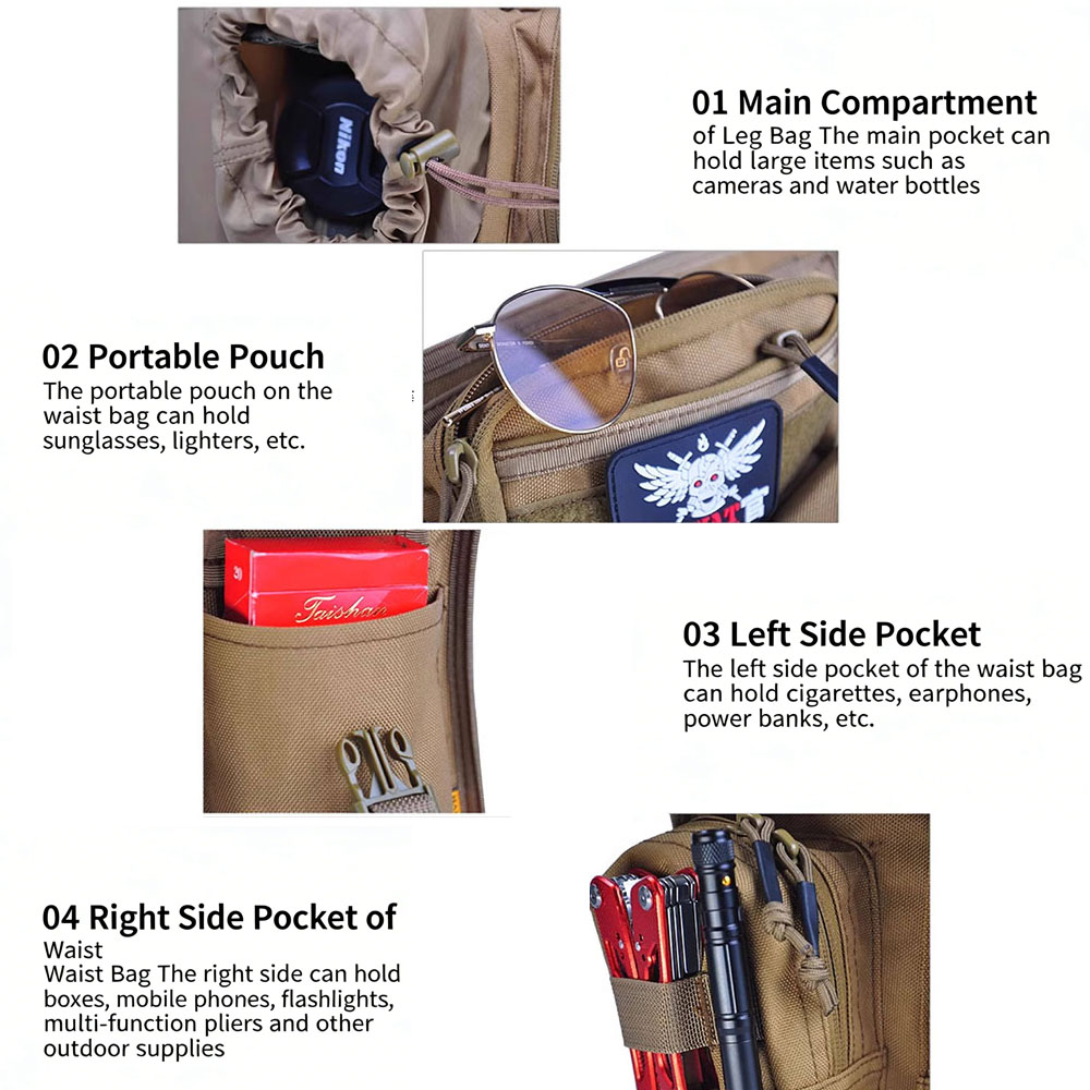 Tactical Drop Leg Bag Motorcyc - Motorcycle Gear Travel Bag ulasan dan harga