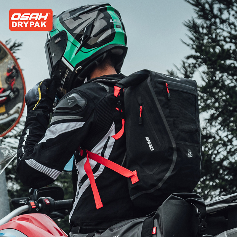 OSAH Grey Motorcycle Bag 25L L - Motorcycle Gear Travel Bag ulasan dan harga