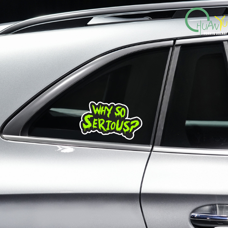 Why So Serious English Funny C - Motorcycle Gear Auto ulasan dan harga