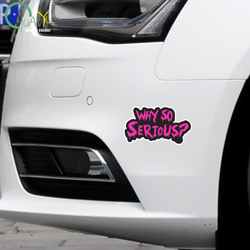 Why So Serious English Funny C - Motorcycle Gear Auto ulasan dan harga