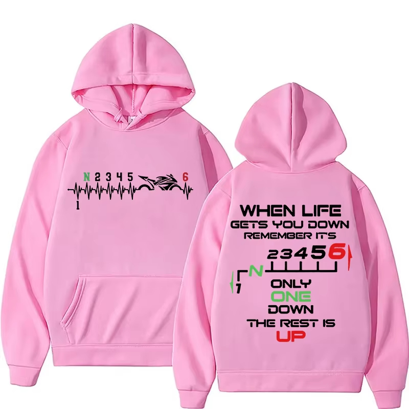 New 1N23456 Motorcycle Gear Bi - Motorcycle Gear Hoodie ulasan dan harga