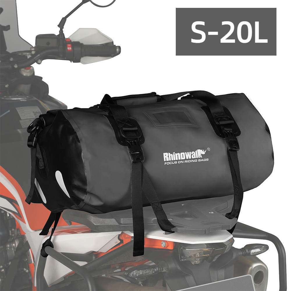 Rhinowalk 20L Motorcycle Tail  - Motorcycle Gear Travel Bag ulasan dan harga