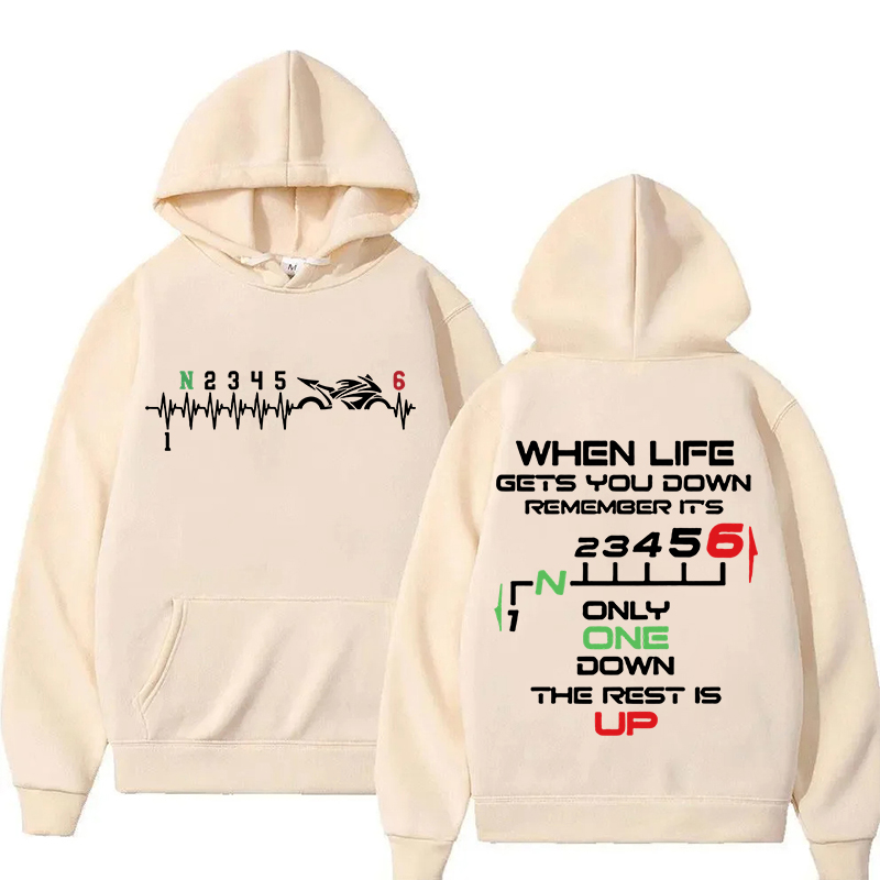 New 1N23456 Motorcycle Gear Bi - Motorcycle Gear Hoodie ulasan dan harga