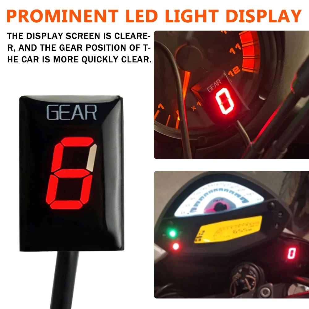 For YAMAHA YZF-R1 YZFR1 YZF-R6 - Motorcycle Gear Indicator ulasan dan harga