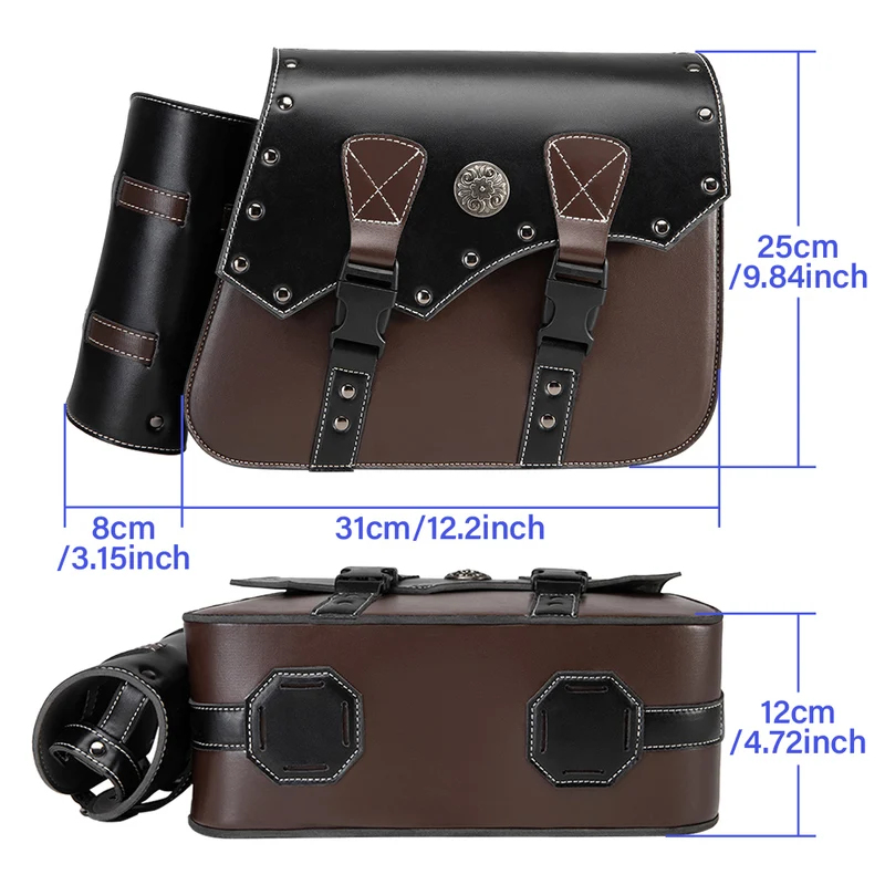 2PCS Universal Waterproof Moto - Motorcycle Gear Travel Bag ulasan dan harga