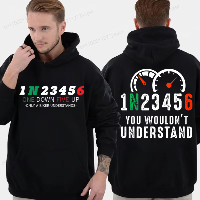 New Men's Trendy Hooded Sweats - Motorcycle Gear Hoodie ulasan dan harga