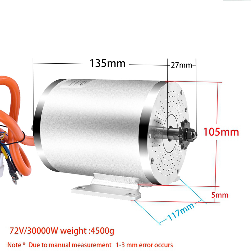 48V 72V 3000W 2000W Electric B - Motorcycle Gear Kit ulasan dan harga